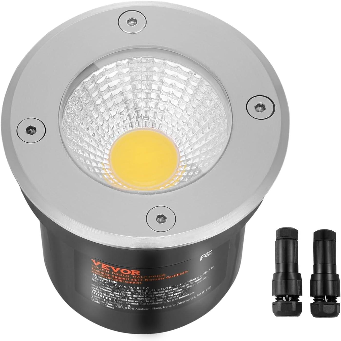 Low Voltage LED Pathway In-Ground Lights Multipack