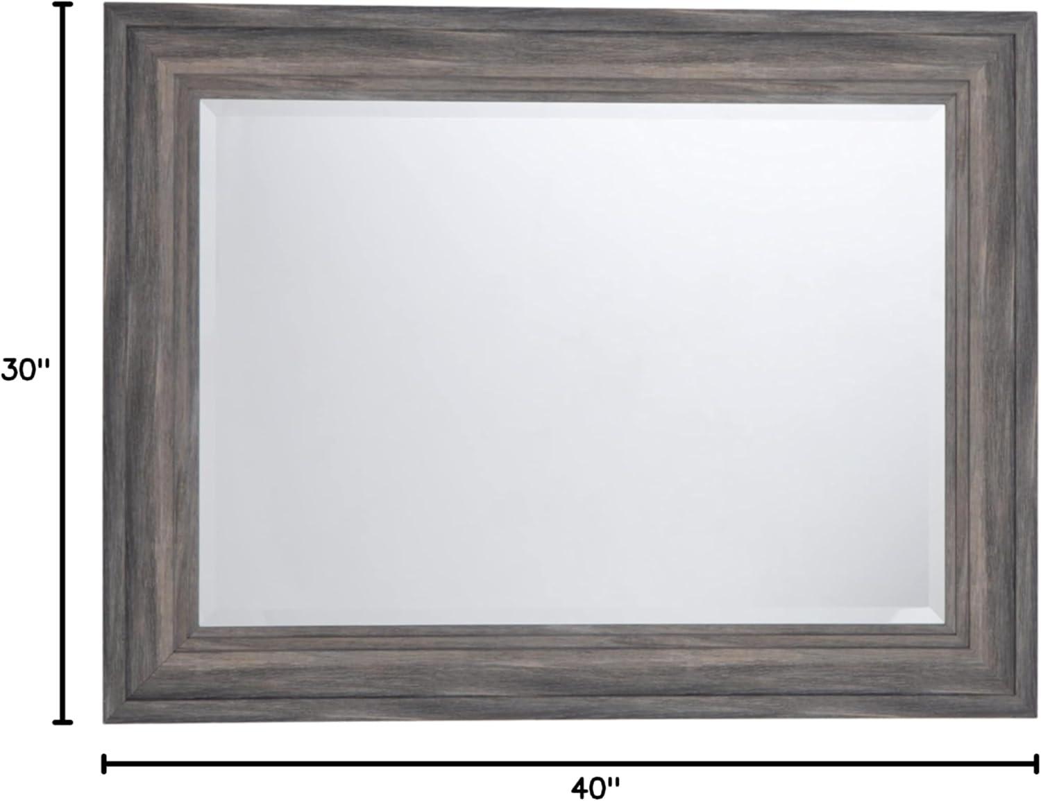 Signature Design by Ashley Casual Jacee Accent Mirror  Antique Gray