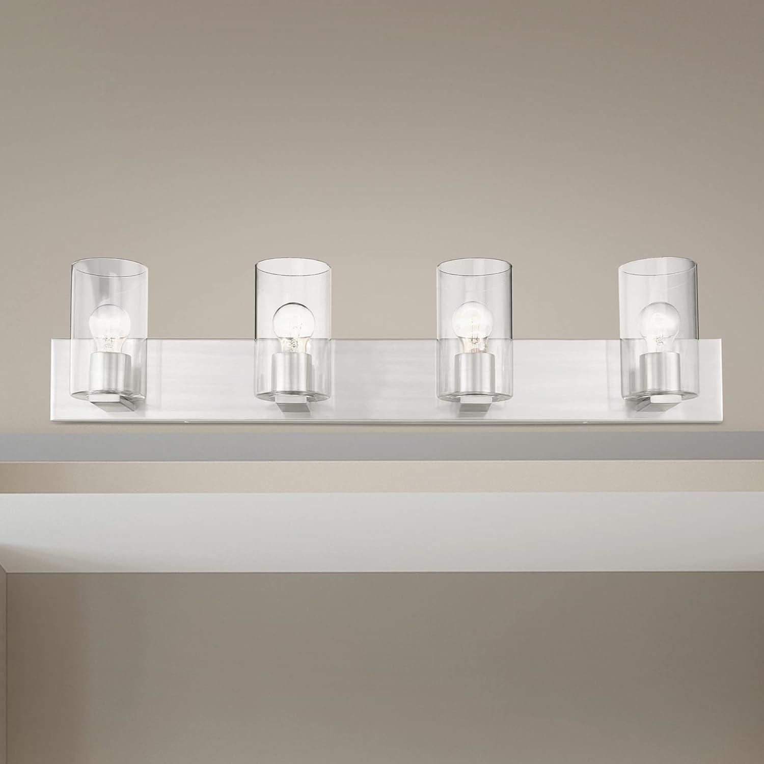 Livex Lighting - Zurich - 4 Light Bath Vanity in Contemporary Style - 35.5