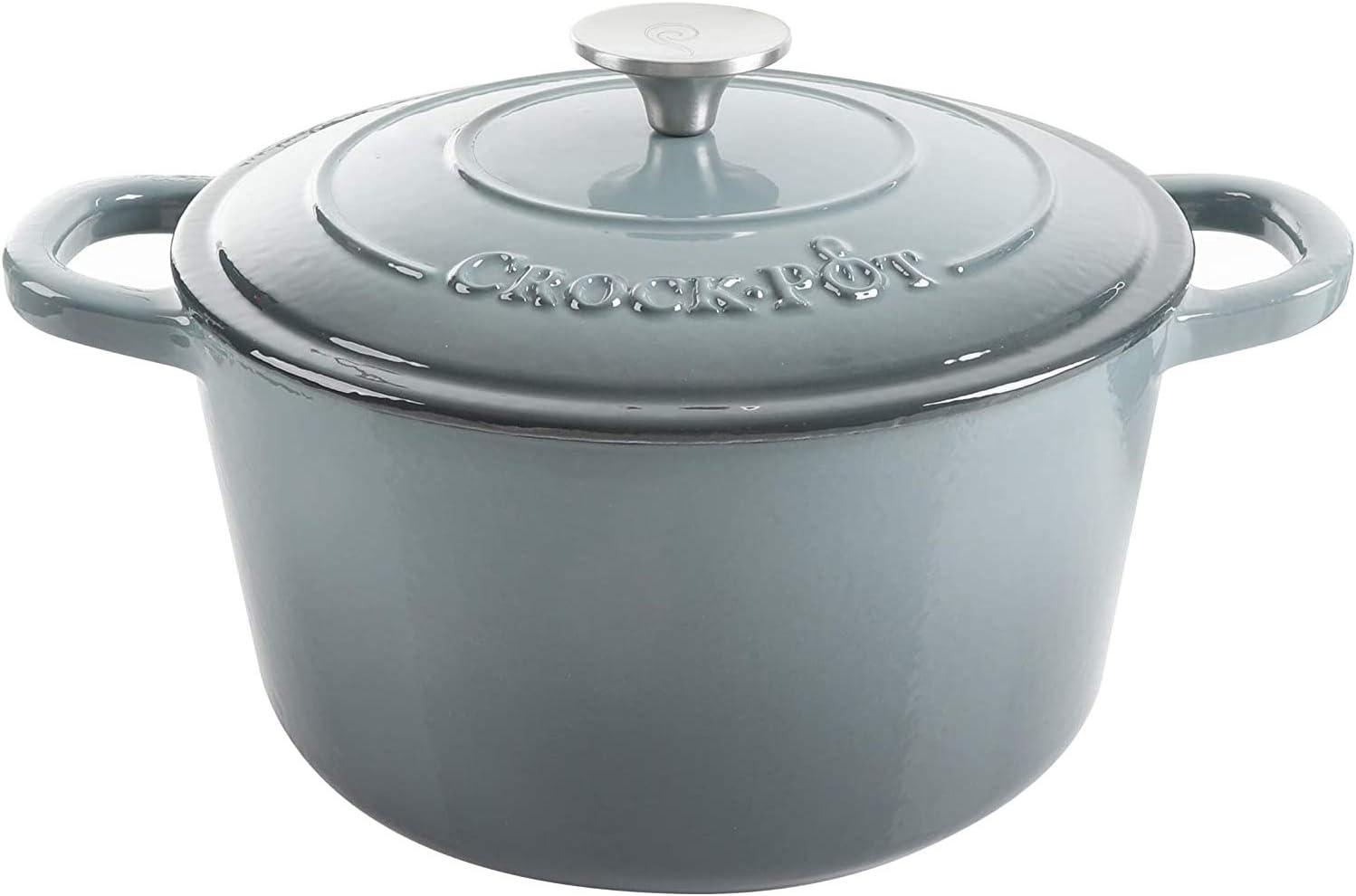 Crock-pot Artisan Cast Iron Round Dutch Oven