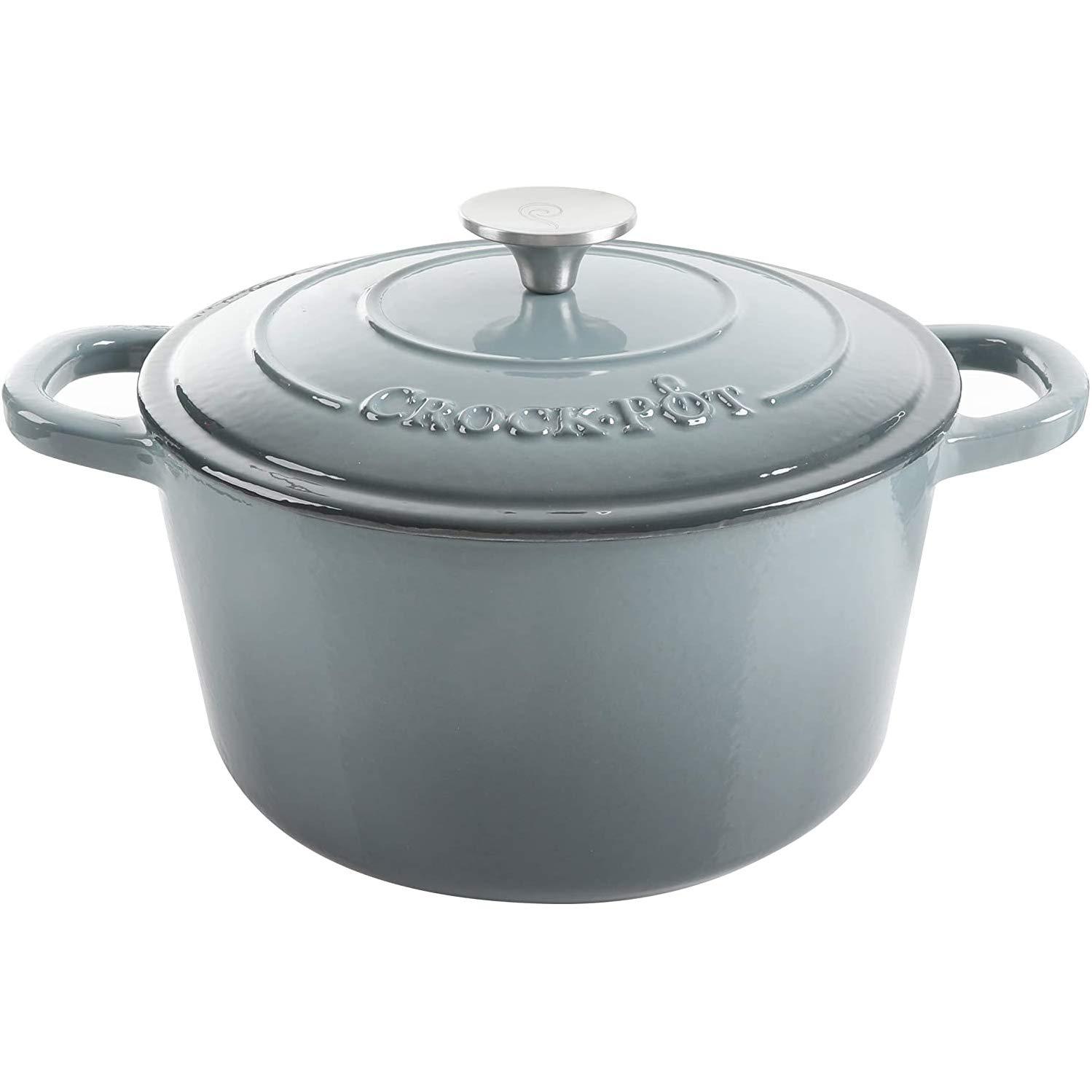 Crock-pot Artisan Cast Iron Round Dutch Oven