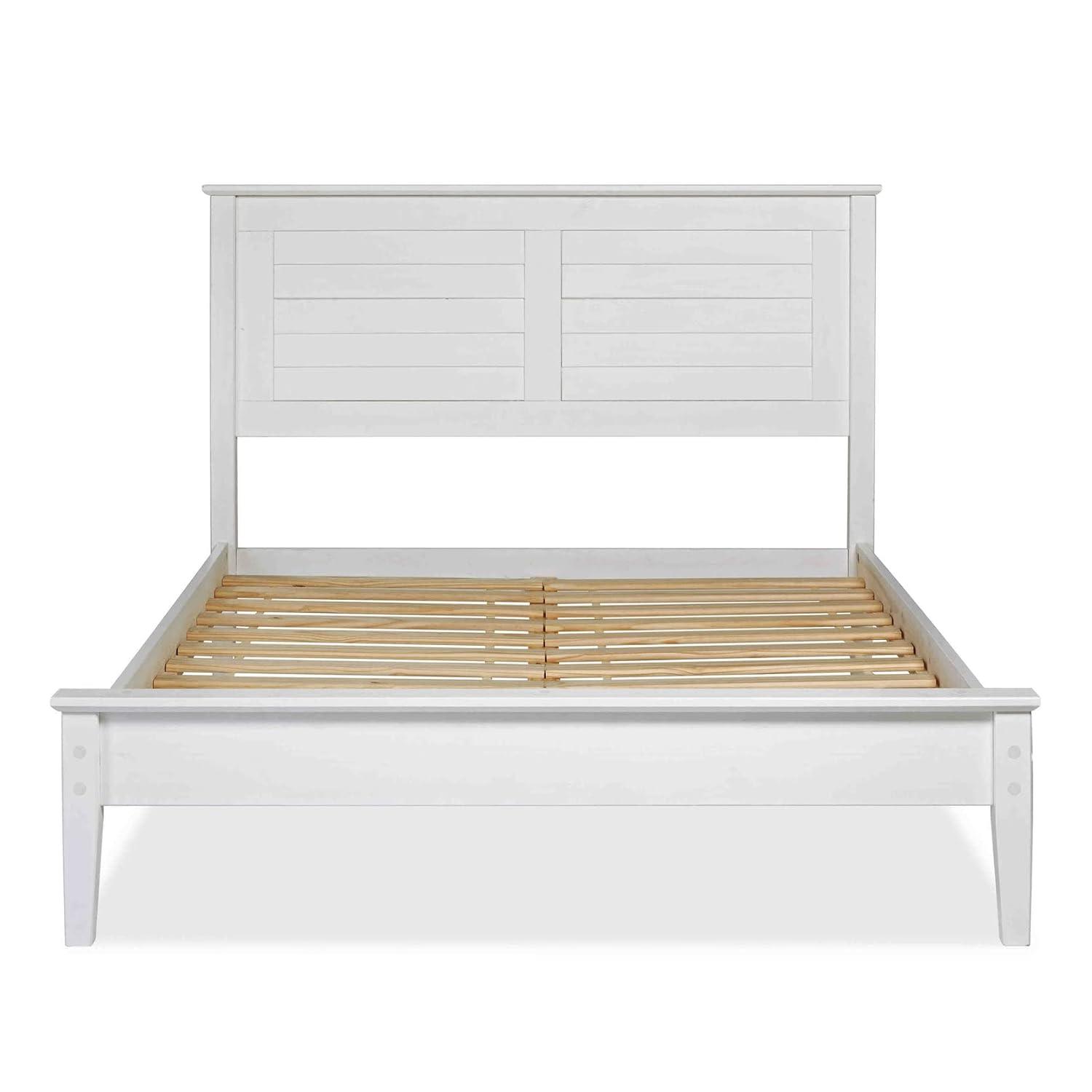 Greenport Solid Wood Louvered Bed