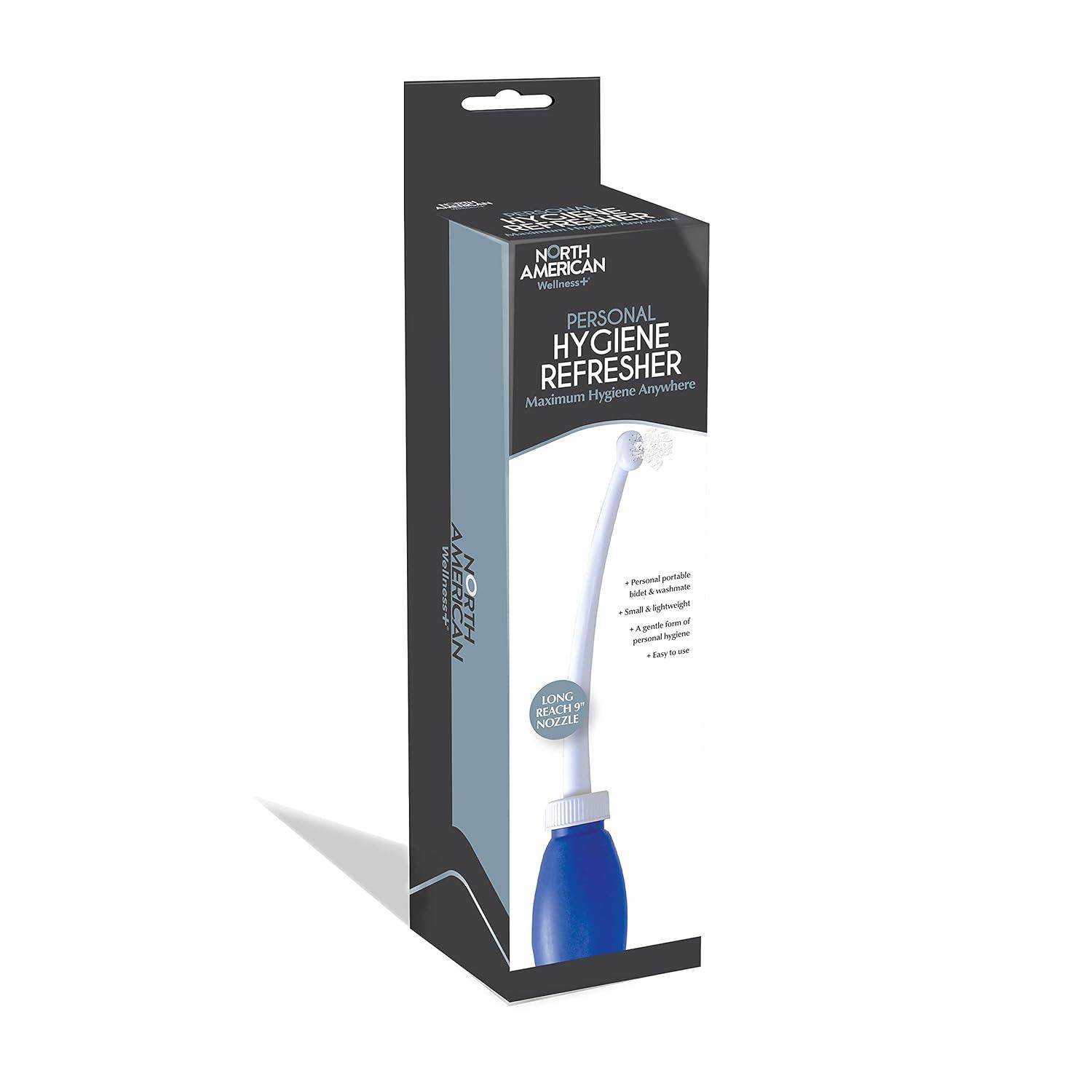 Jobar International Personal Hygiene Refresher - Hand Held Perineal Wash Personal Portable Bidet