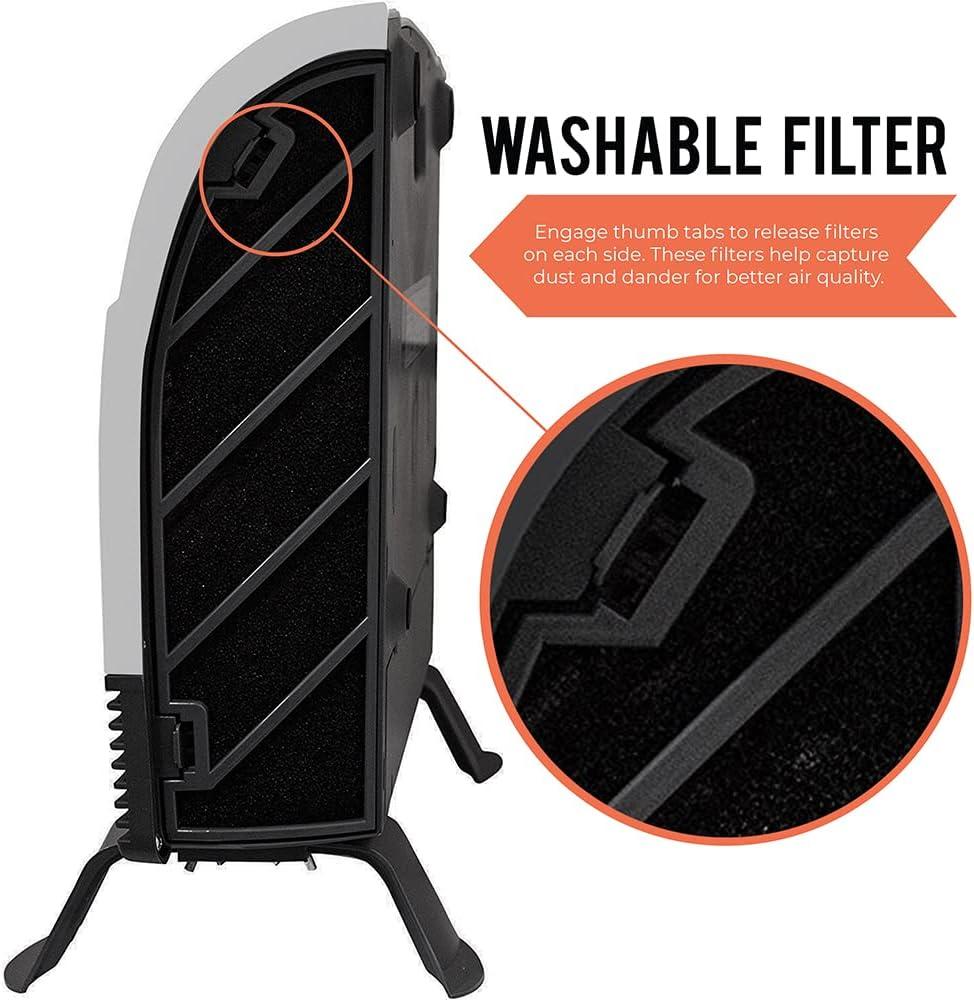 Heat Storm Heat Storm 1500 Watt Infrared WiFi enabled, wall mount  electric space heater with digital thermostat, remote - Smart Line