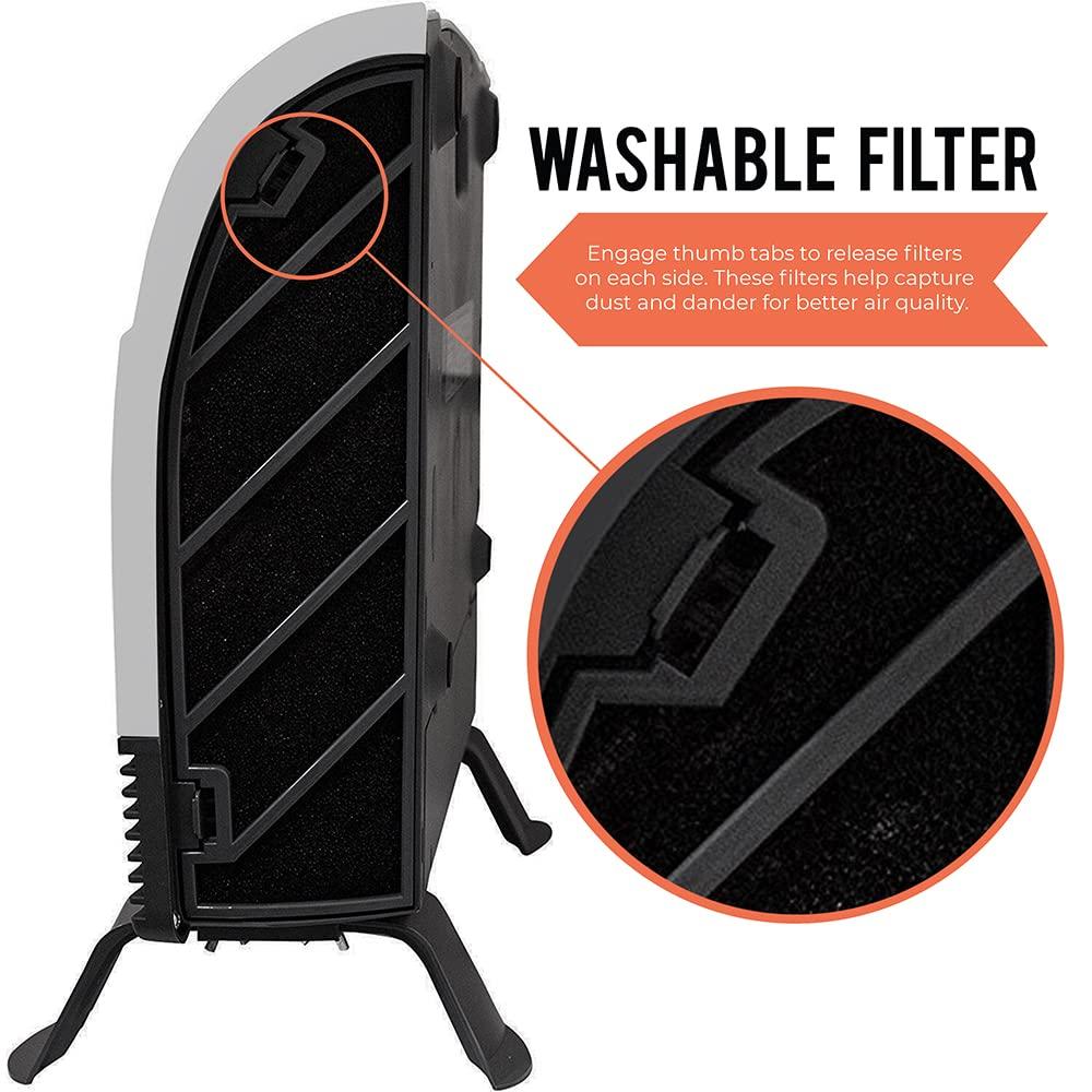 Heat Storm Heat Storm 1500 Watt Infrared WiFi enabled, wall mount  electric space heater with digital thermostat, remote - Smart Line