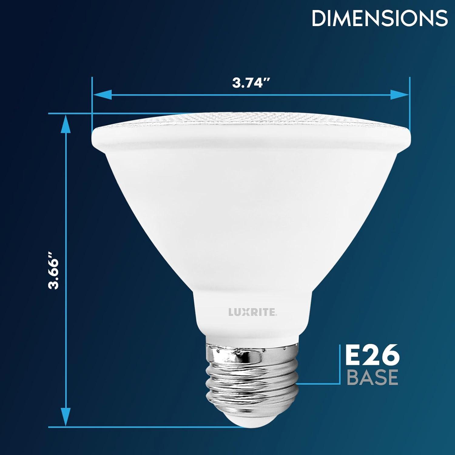 75 Watt Equivalent PAR30 E26/Medium (Standard) Dimmable LED Bulb