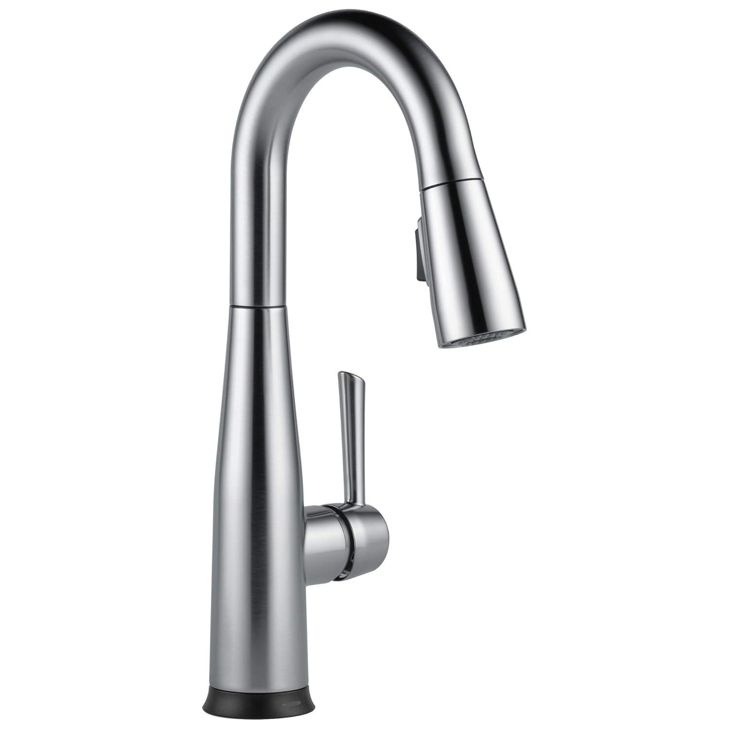Essa Pull Down Sprayer Touch Bar Faucet, Single Handle Touch Prep Sink Faucet
