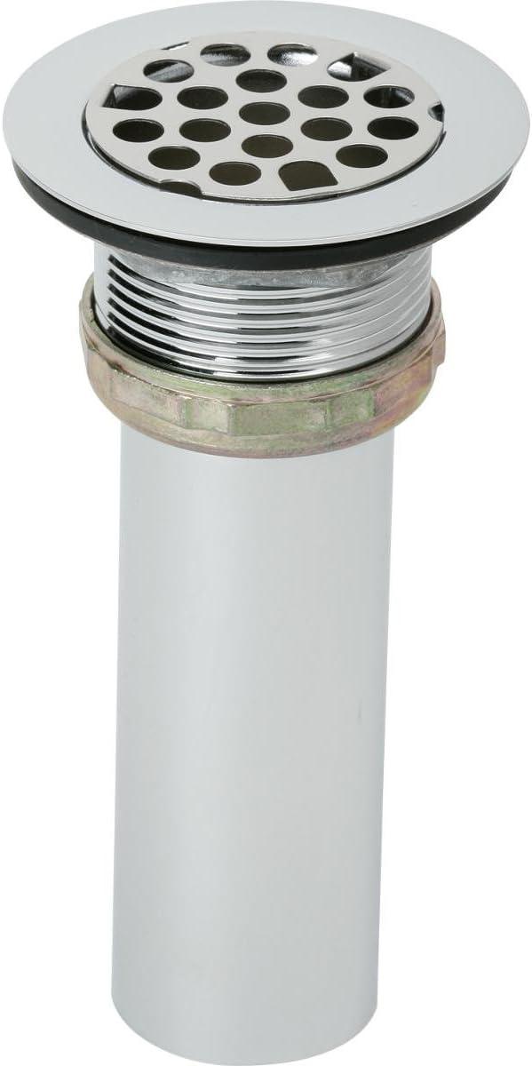 Stainless Steel 2" Drain Fitting with Grid Strainer