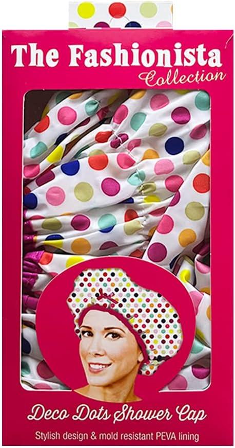 Betty Dain Deco Dots Shower Cap