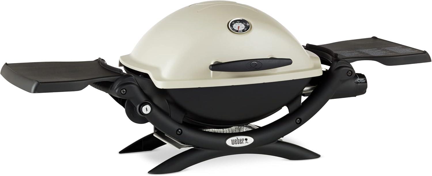 Weber Q1200 Gas Grill, Titanium
