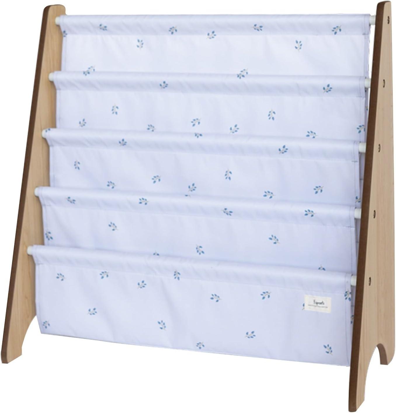 3 Sprouts URKS 3 Sprouts - Book Shelf - Kids Book Rack Organizer  - Baby Room Bookcase