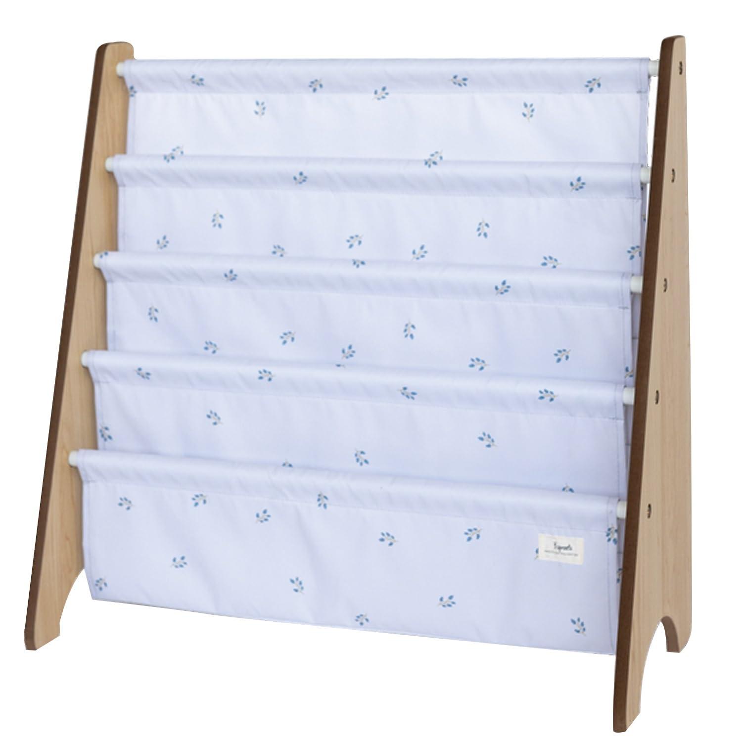 3 Sprouts 3 Sprouts - Book Shelf - Kids Book Rack Organizer  - Baby Room Bookcase