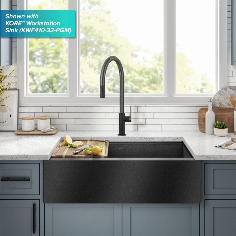 Oletto Pull Down Single Handle Kitchen Faucet