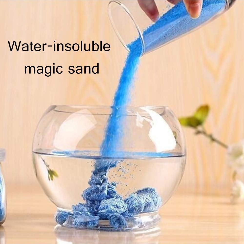 JULAN 6 Pack Magic Sand - Space & Colored Sand Toys for Kids & Adults - 6 Colors