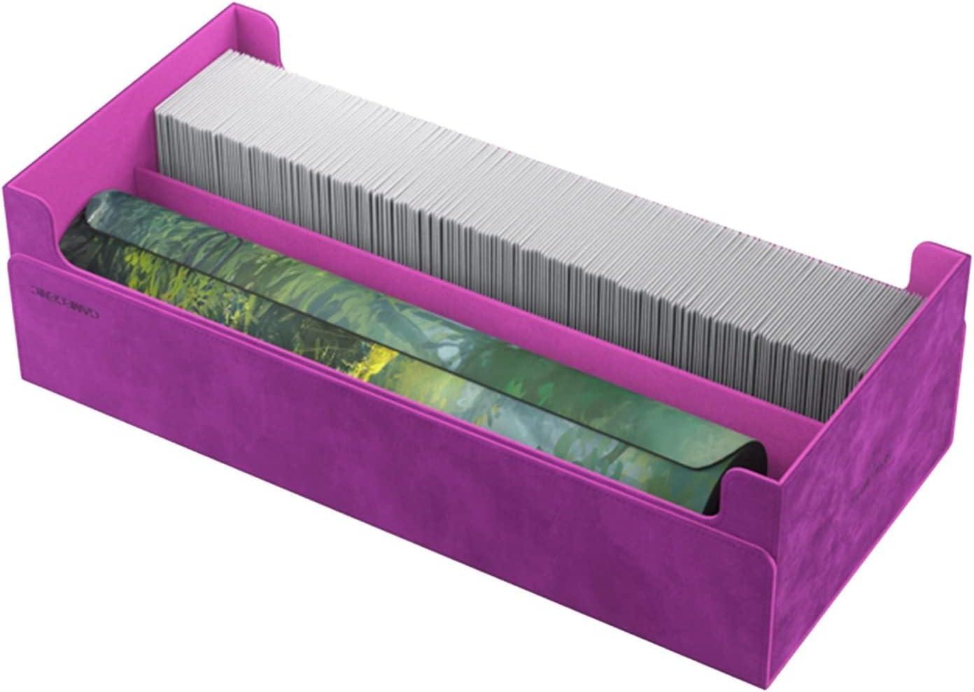 GameGenic Dungeon 1100+ Card Convertible Deck Box: Purple