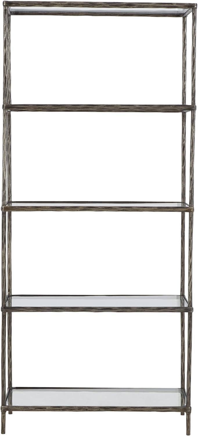 Ryandale 72'' H x 32'' W Aluminum Etagere Bookcase