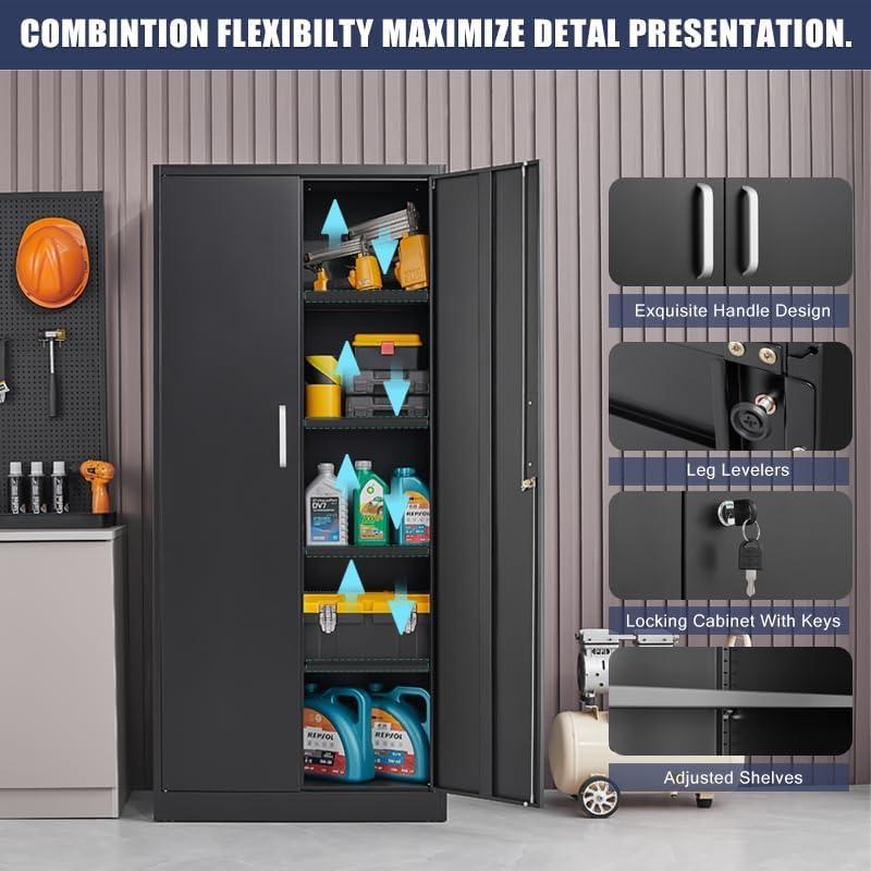 MIIIKO File Cabinet 3 Drawers on Wheels Under Desk, Black Metal Rolling File Cabinets with Lock for Home Office, Un-Assembled Filing Cabinet with Lock