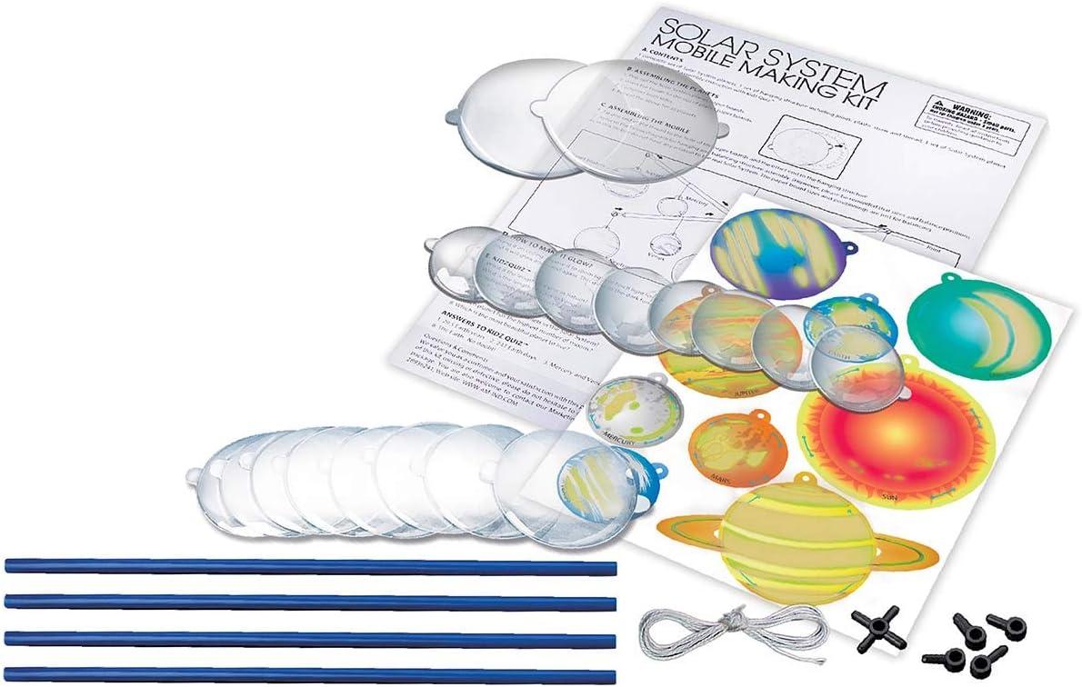 4M Glow-in-the-Dark Solar System Mobile Making Kit, Multi