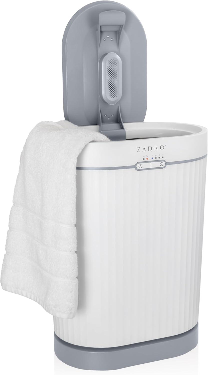 Zadro Fluted Aromatherapy Towel Warmer with Diffuser