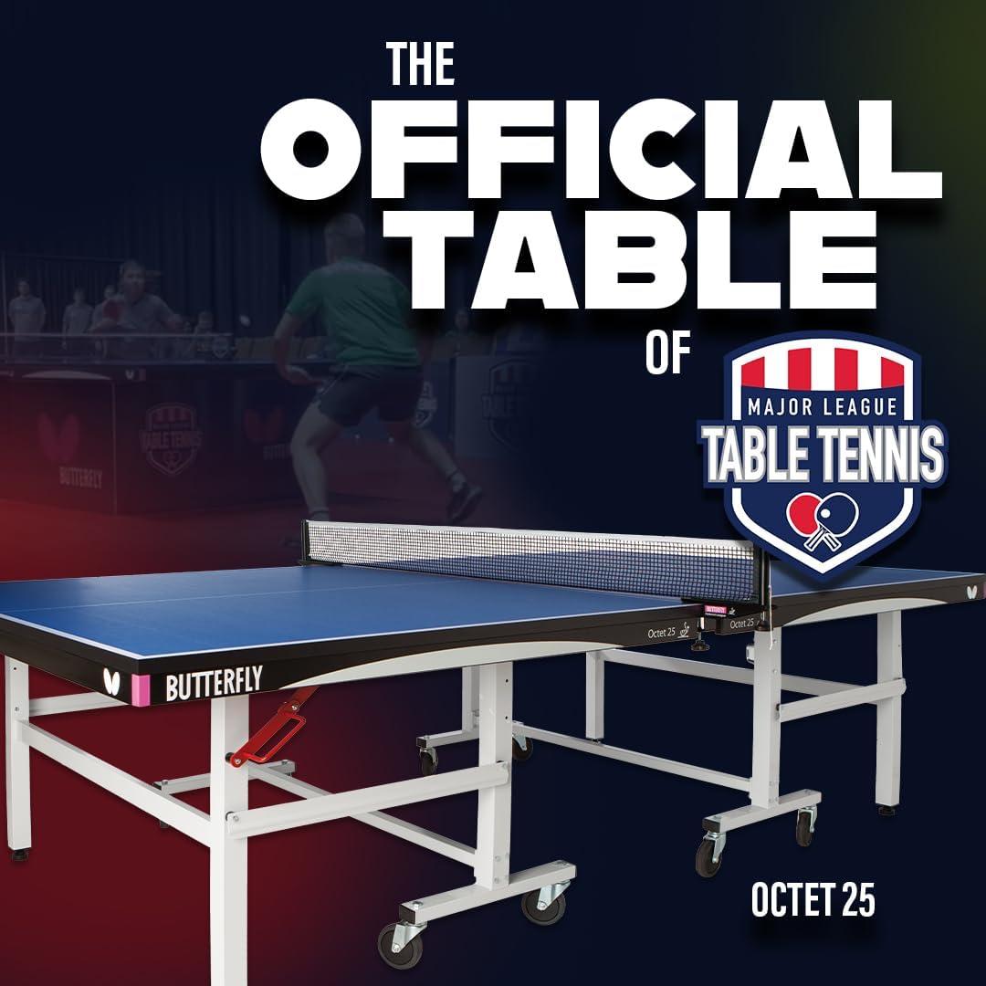 Butterfly Butterfly Octet Regulation Size Foldable Indoor Table Tennis Table (25mm Thick)