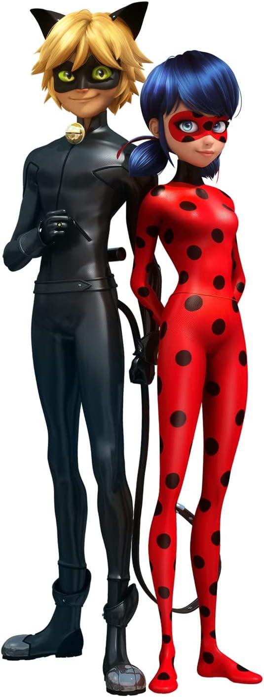 Miraculous Ladybug and Cat Noir Life-Size Cardboard Cutout