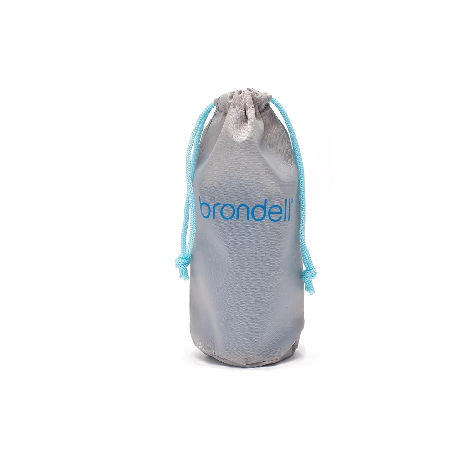 Brondell Rinslet Travel Bidet, Blue with Easy Store Nozzle and Carry Bag