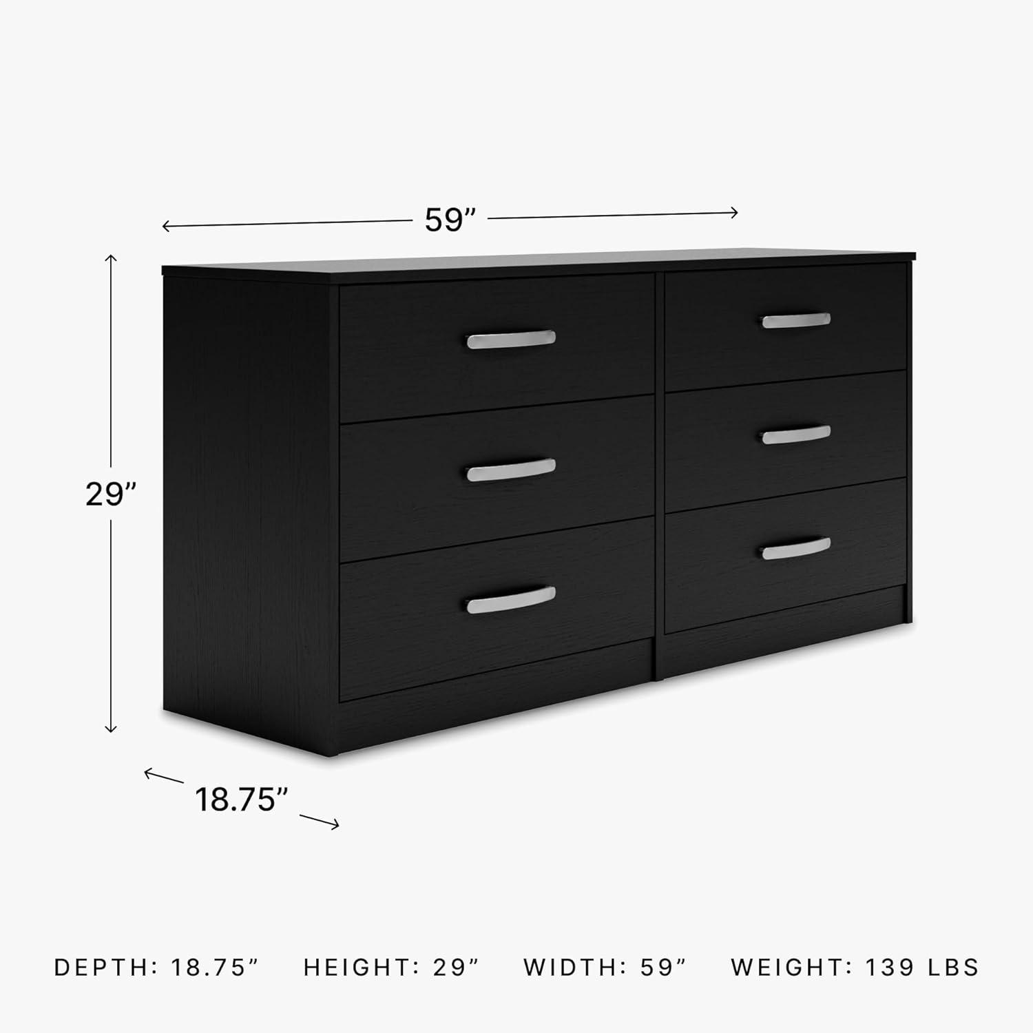 Latitude Run® Dymone 29.88'' W 5 - Drawer Dresser