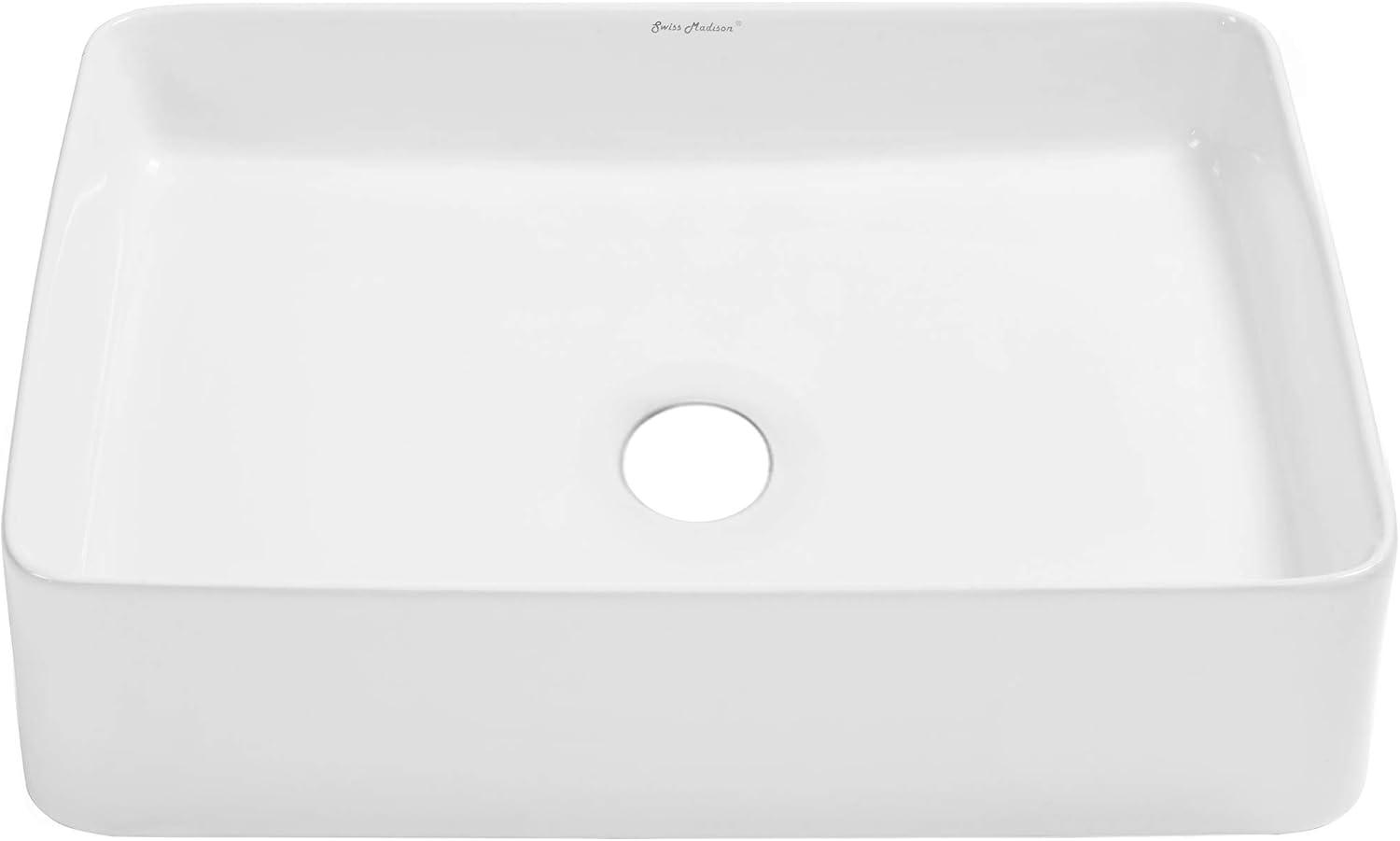 Concorde 19 Rectangle Ceramic Vessel Sink