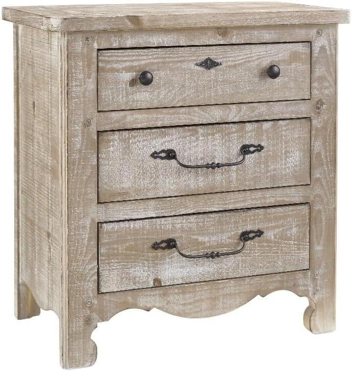Thorin 3-Drawer Nightstand