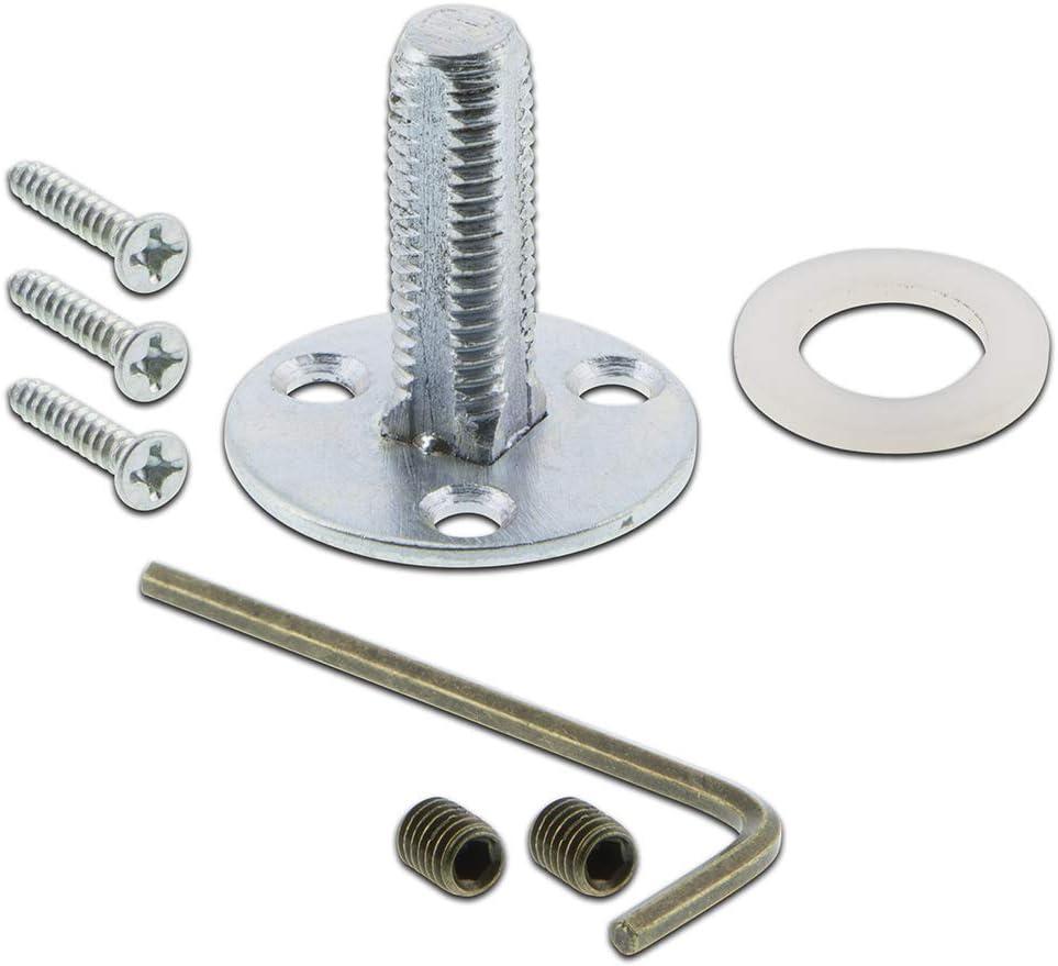 Classic Rosette with Egg & Dart Door Knob