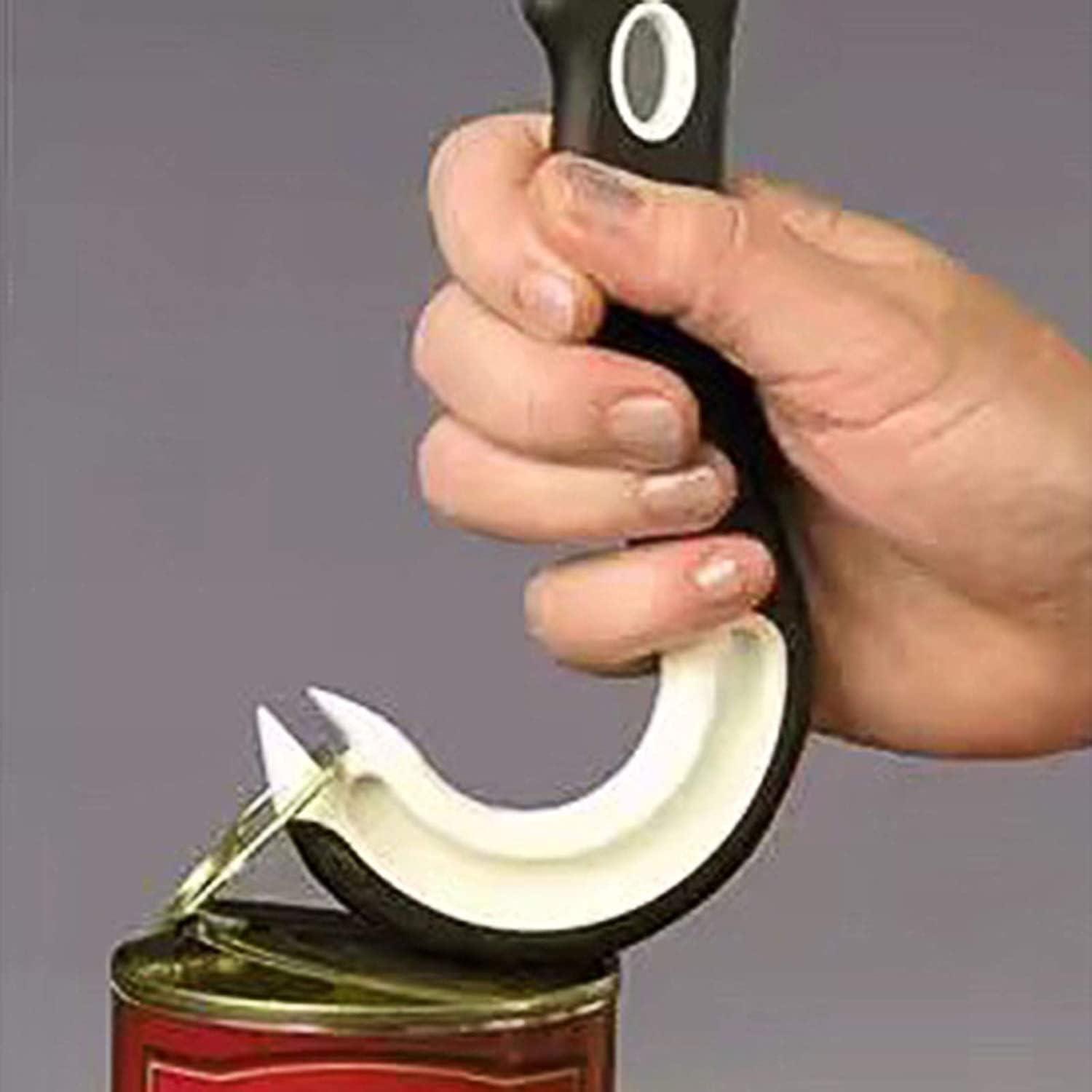 Jokari Easy Open Ring Pull Can Opener to Easily Open Canned Good Pry Tabs