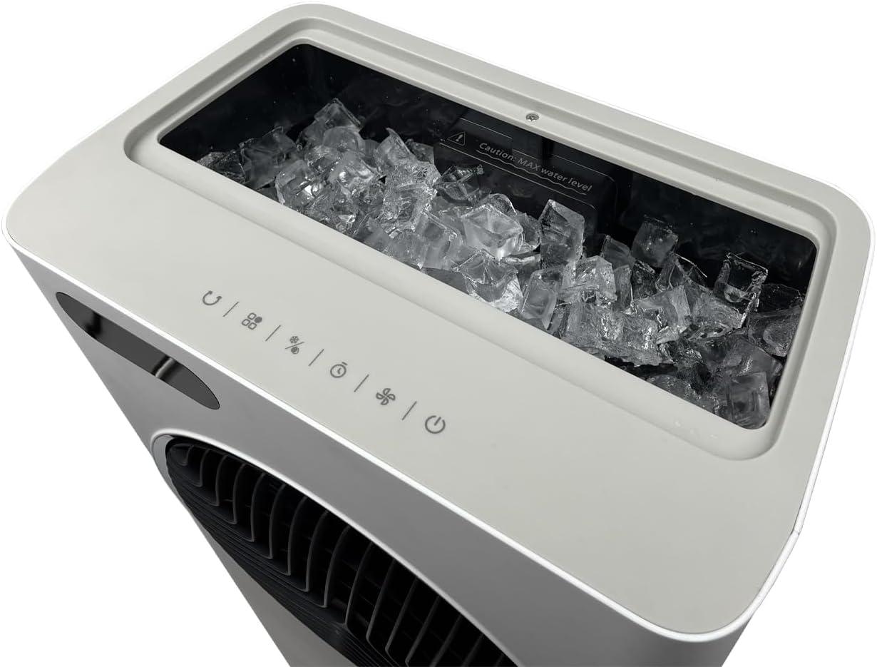 Newair Newair Evaporative Air Cooler and Portable Cooling Fan, 1600 CFM, Remote Control and Timer
