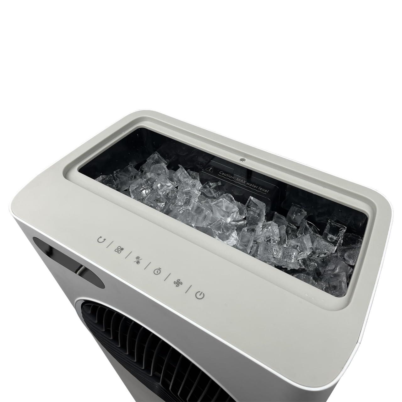 Newair Newair Evaporative Air Cooler and Portable Cooling Fan, 1600 CFM, Remote Control and Timer