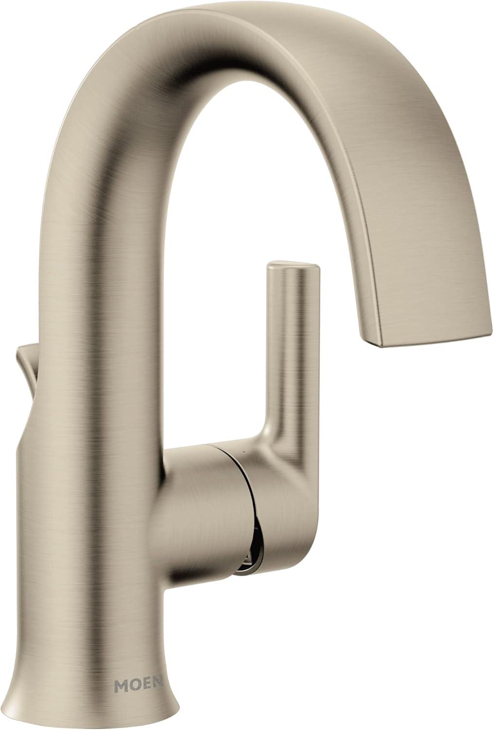 Doux Single Hole Bathroom Faucet with Drain Assembly