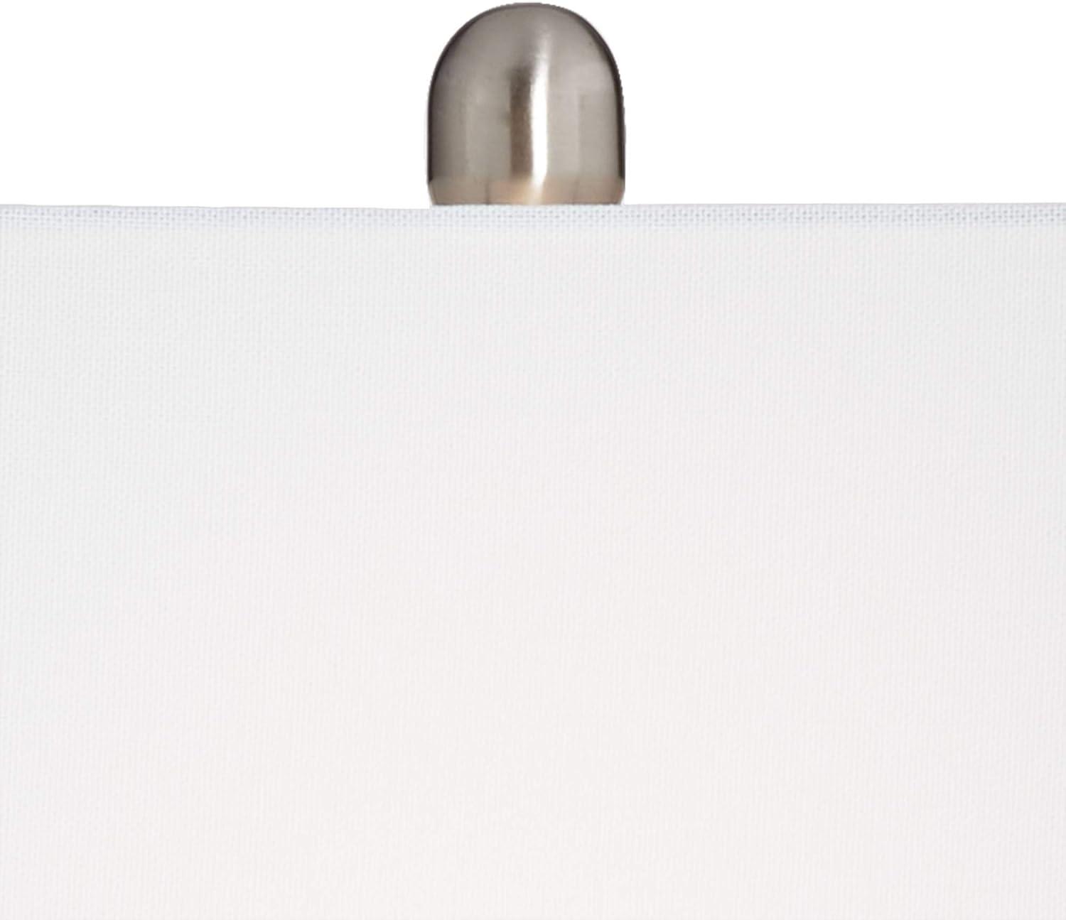 360 Lighting Todd 30" Tall Large Modern End Table Lamps Set of 2 USB Port AC Power Outlet Silver Brushed Nickel Finish Metal Living Room Charging