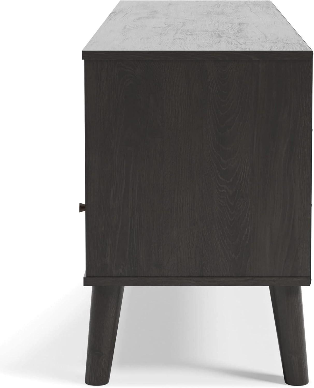 Signature Design by Ashley Contemporary Piperton Medium TV Stand Two-tone