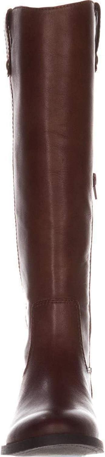 INC Womens Brown Zip-Up Boots 5 M