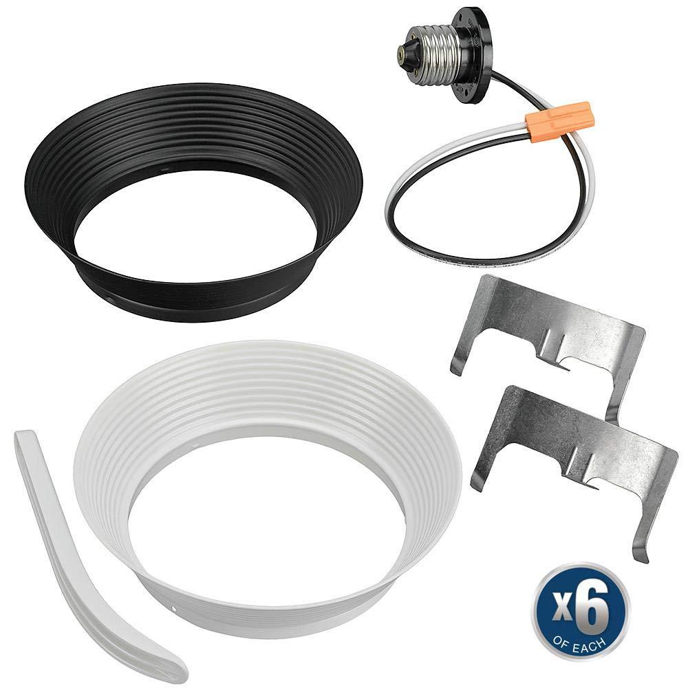 Commercial Electric 4" Lumen/Color Select LED Recessed Downlight Retro Fit Trim