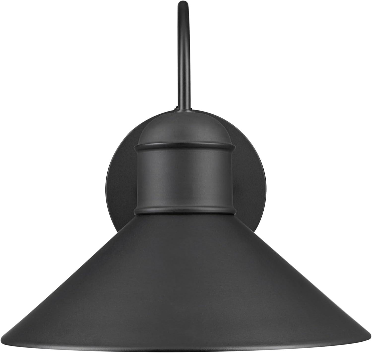 Globe Electric Sebastien 1-Light Matte Black Wall Sconce