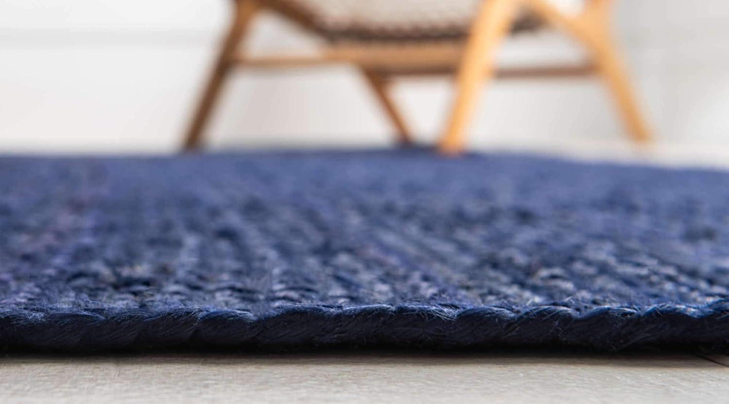 Unique Loom 5' 1 x 8' 0 Dhaka Braided Jute Rectangle Area Rug