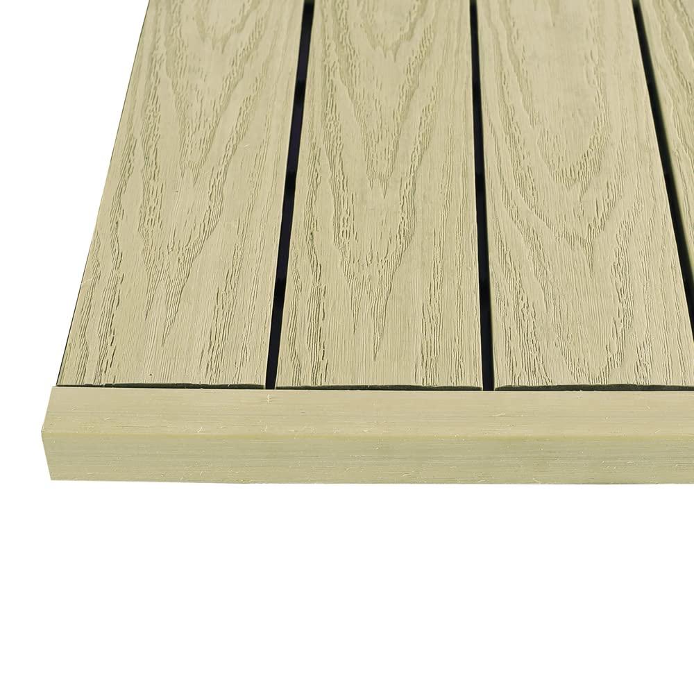 12" x 1" Composite Interlocking Deck Side Trim