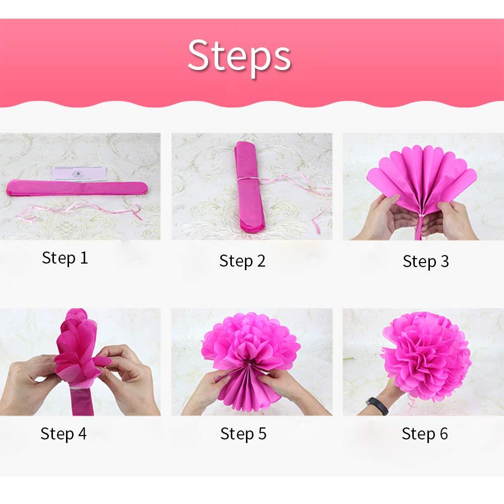 Thanksgiving Party Decorations Supplies Kit Hanging Paper Lantern Tissue Honeycomb Ball Pom Poms Flowers Pumpkins Maple Leaf Garland for Fall Birthday Baby Showers Home Decor Indoor Outdoor E11
