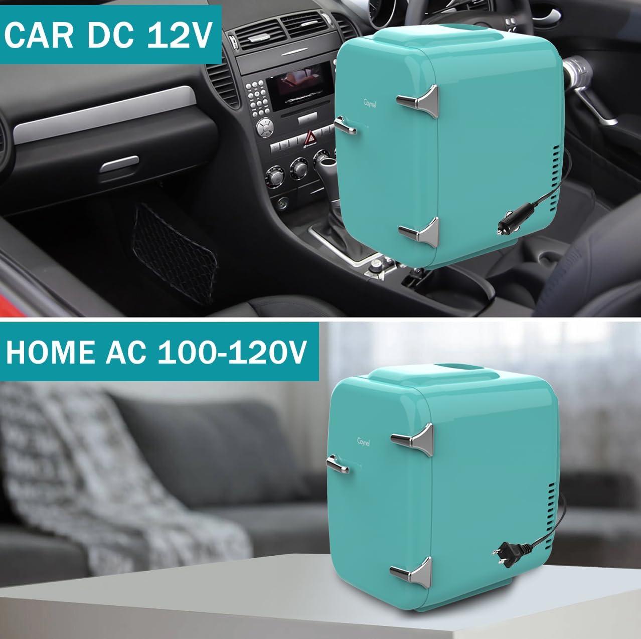 Caynel 6-Liter Portable Cooler/Warmer Mini Fridge