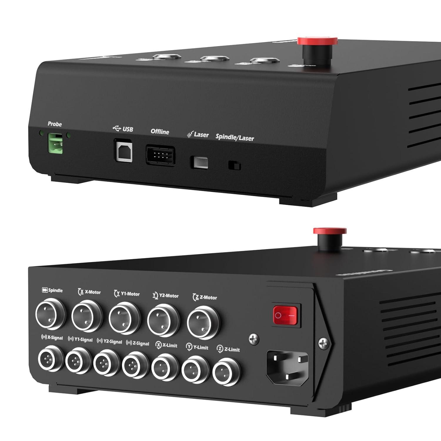 Genmitsu CNC Router Machine PROVerXL 4030 V2, Fast Speed for Wood Metal Acrylic PCB MDF, Upgrade 3 Axis Engraving Machine with Closed-Loop Motor and Ball Screw