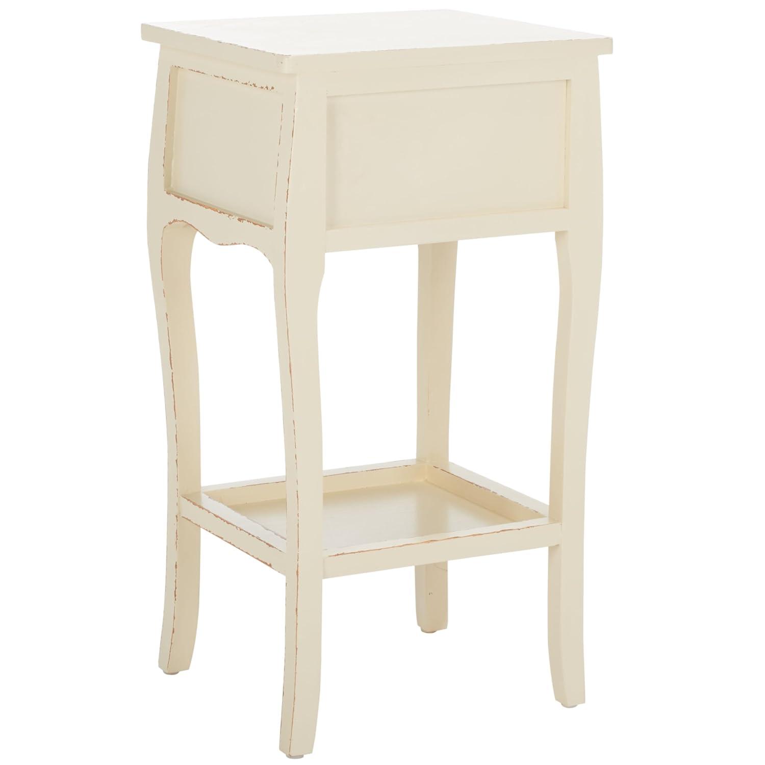 Thelma End Table - Vintage Cream - Safavieh