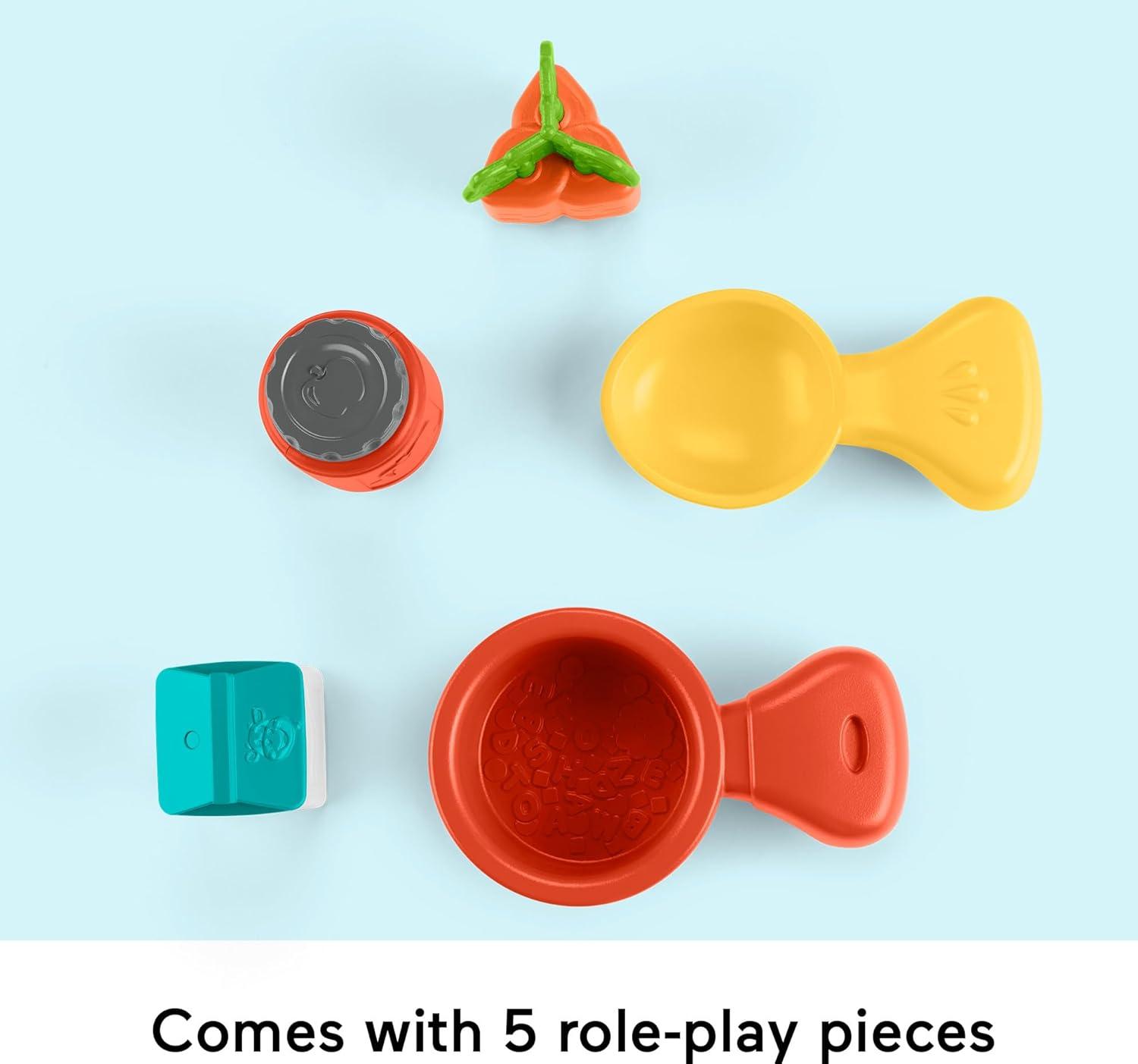 Interactive Learning Kitchen Playset with Music and Lights