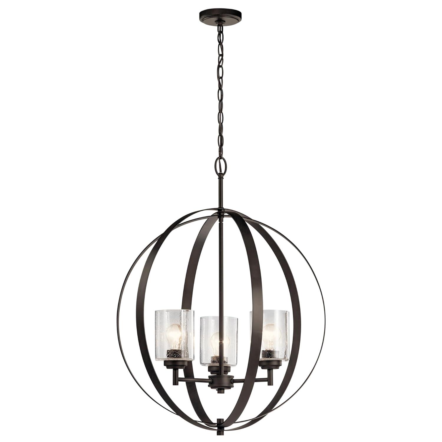 Kichler Lighting 3 - Light Shaded Globe Chandelier