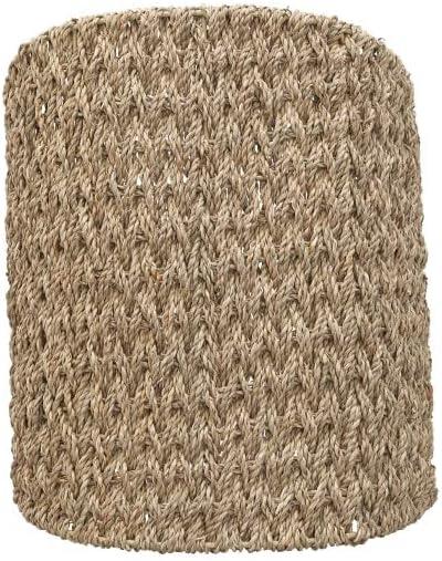 Household Essentials Oval Magazine Rack Seagrass