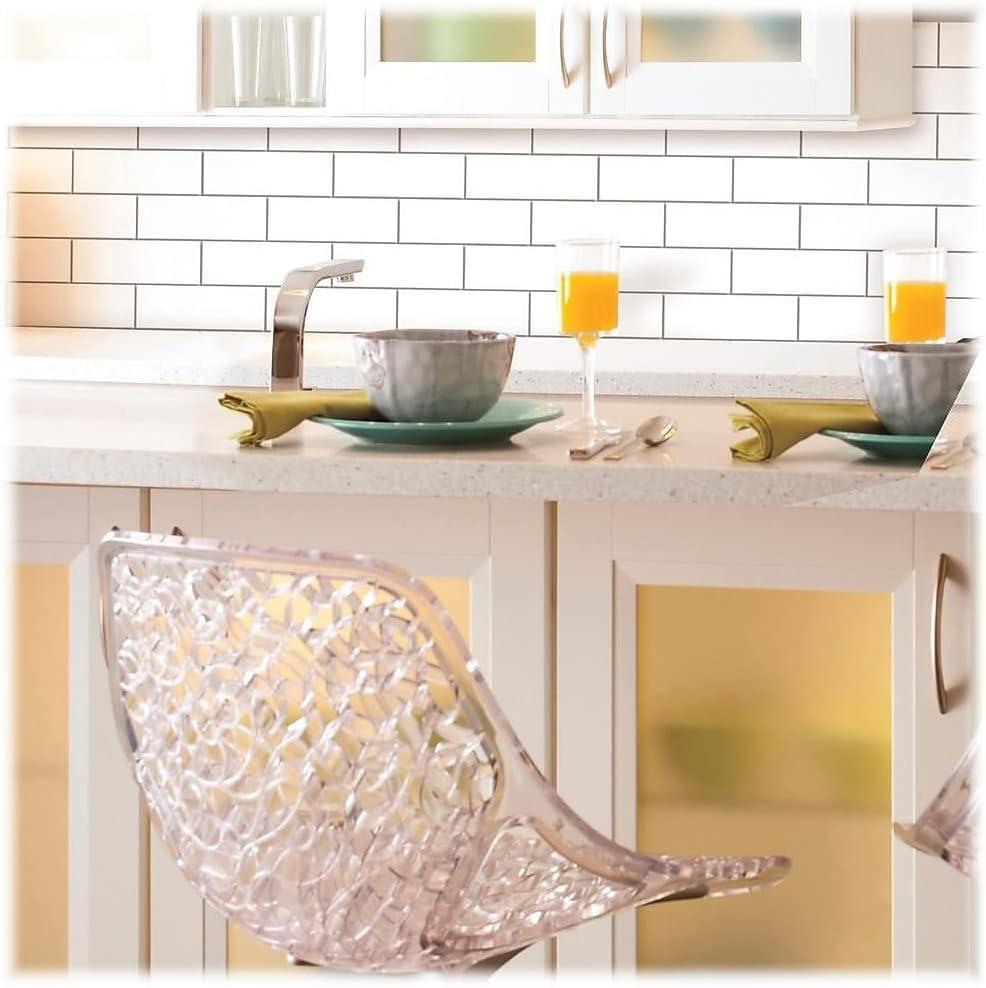 Room Mates 10.5'' W x 10.5'' L Polyvinyl Chloride (PVC) Peel and Stick Field Tile