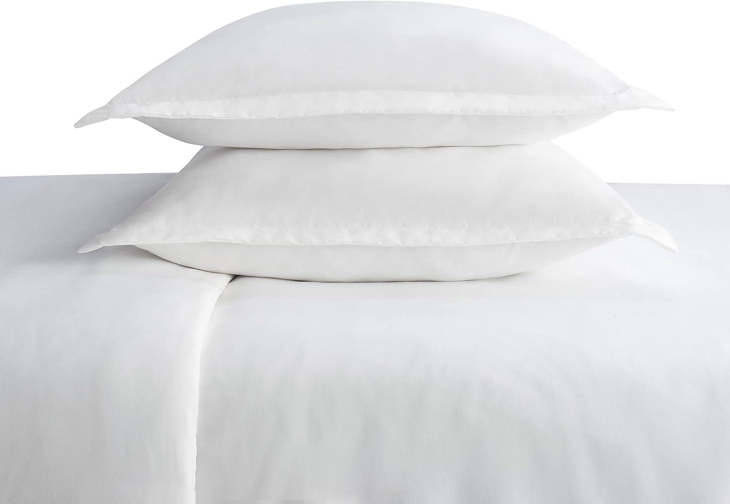 Serta Simply Clean Antimicrobial 3 Piece Duvet Cover Set